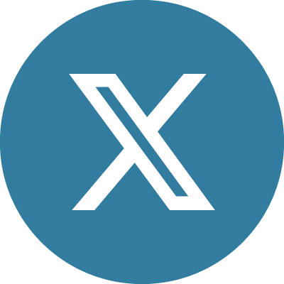 Twitter/X Social Media Logo